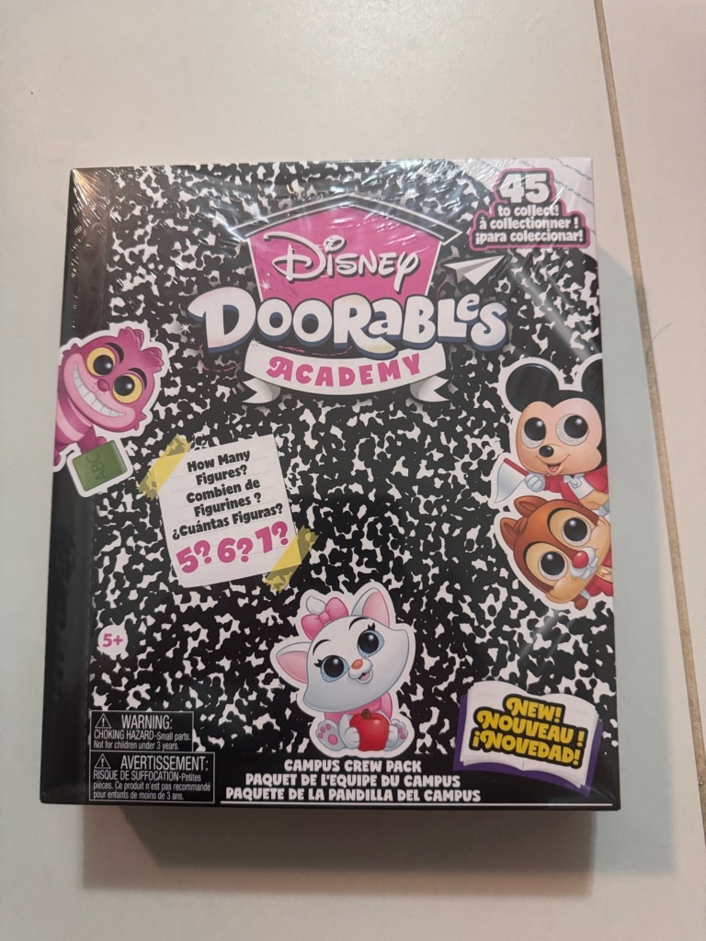 Disney Doorables Academy Playset - Black, Pink, White